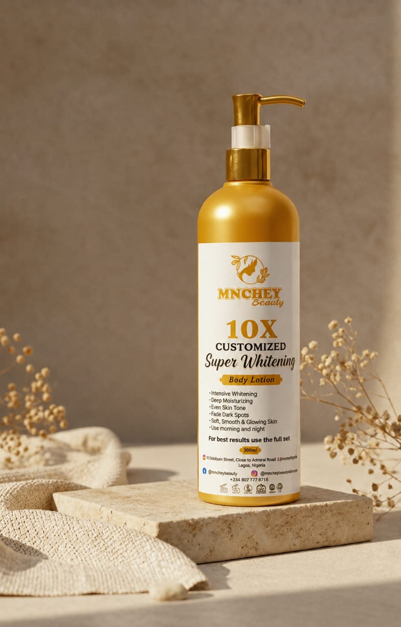 10x CUSTOMIZED BODY LOTION